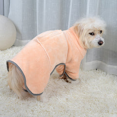 Quick-Drying Pet Absorbent Towel Dog Bathrobe Pet Dog Bath Towel for Dogs Cats Microfiber Absorbent Pet Drying Towel Pet Supplies Pet Products