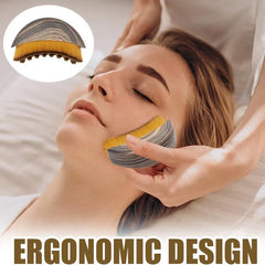 Lymphatic Contour Face Brush,Chin &Jawline Sculpting,Drainage Massager for Face,Ergonomically Designed to Fit the Skin Precisely