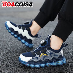 Children'S Sport Shoes Boys' Fashion Running Leisure Mesh Comforthable Outdoor Kids Shoes Casual Tennis Light Sneakers Tennis
