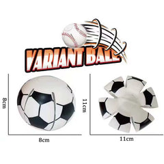 Dog Toys Flying UFO Morph Ball Outdoor Interactive Training Pet Toys Fun Throwing Bouncy Balls Decompression Dog Accessories