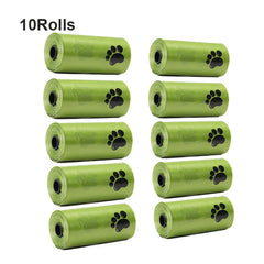 New 300PCS/20 Rolls Pet Biodegradable Trash Bag Dog Poop Bags Scented Poo Bag Degradable Cat Waste Bags Dog Poop Dispenser Gifts