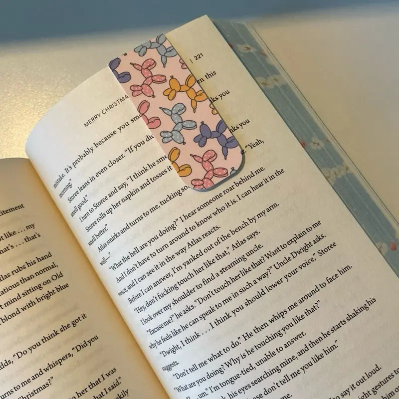The Scribby Squid Magnetic Bookmarks Cute Designs : Handmade