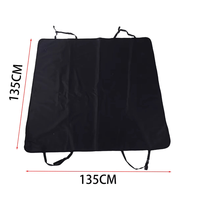 Car Rear Seat Cover Dog Mat Blanket Hammock Pup Travel Pad Protector Durable Fit Pet Protector for Car Truck SUV Waterproof Pads