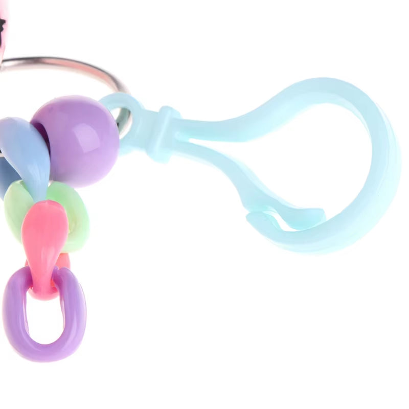 Pets Birds Parrots Colorful Toys Hanging Cage Paws Metal Bells for Mini Medium