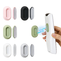 Magnetic Remote Control Holder Strong Self-Adhesive Wall Mount Bracket for TV Conditioner Remotes Universal Household Organizer