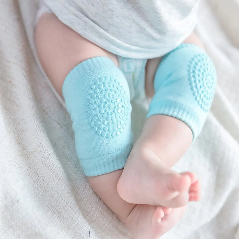 6 Pairs of Baby Crawling Non-Slip Knee Pads for Boys and Girls Cartoon Elastic Toddler Solid Color Knee Pads Four Seasons Warm Accessories Baby Gifts Baby Knee Pad Baby Knee Pads