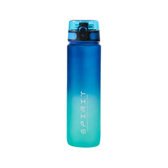 1 Liter Large Capacity Sports Water Bottle Gradient Color Plastic Cup Drink Items Outdoor Beach Travel Portable Gym Fitness Jugs
