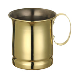 Hammered Copper Plated Stainless Steel Moscow Mule Mug Drum-Type Beer Cup Coffe Cup Water Glass Drinkware
