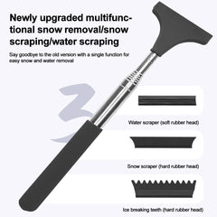 Extendable Handle Wiper Tablet Glass Window Cleaning Tool Windshield Car Front Window Cleaner Mirror Rearview Car Accessories