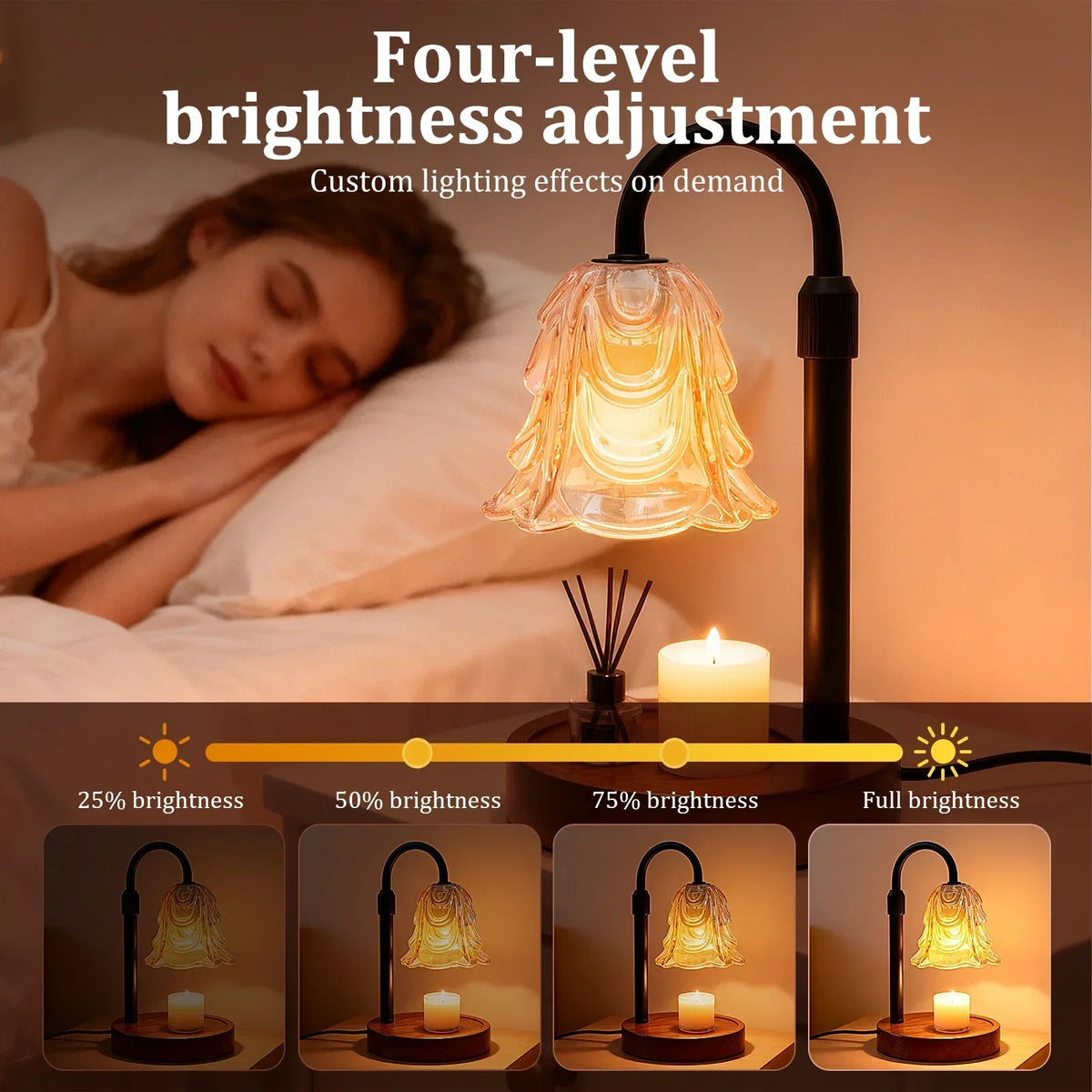 Smart Timer Lumabloom Candle Warmer
