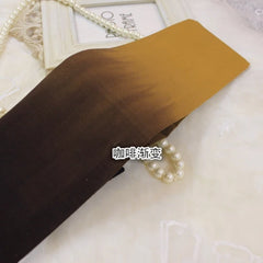 Harajuku Women'S 120D Velvet Tights Candy Color Gradient Opaque Seamless Stockings Tight Pantyhose Female Pantys Medias