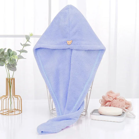Magic Quick Drying Microfiber Hair Towel Fast Drying Dryer Towel Women Wrap Head Absorption Water Bath Hat