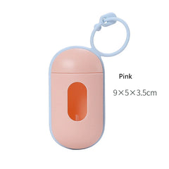 Pet Trash Bag Dispenser Dog Poop Bags Pets Waste Garbage Bags Plastic Garbage Bag Cat Dispenser Portable Outdoor Pet Trash Box