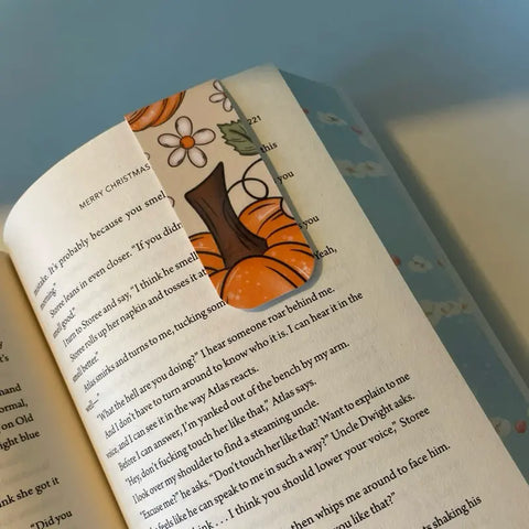 The Scribby Squid Magnetic Bookmarks Cute Designs : Handmade