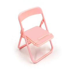 1Pc Portable Replicate Chair Cellphone Holder Desktop  Mobile Phone Stand Support Holder Chair Style Cellphone Stand