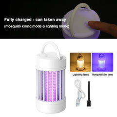 USB Charging Electric Mosquito Killer Lamp UV Light USB 5V Bug Zapper Mosquito Lamp for Bedroom Outdoor Camping Mosquito Lamp