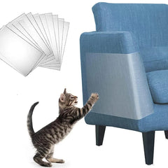 3 Pcs Cat Scratch Sofa Protection Pads Self-Adhesive Pet Furniture Protectors Cover Anti-Cat Scratch Couch Guard Pads Stickers