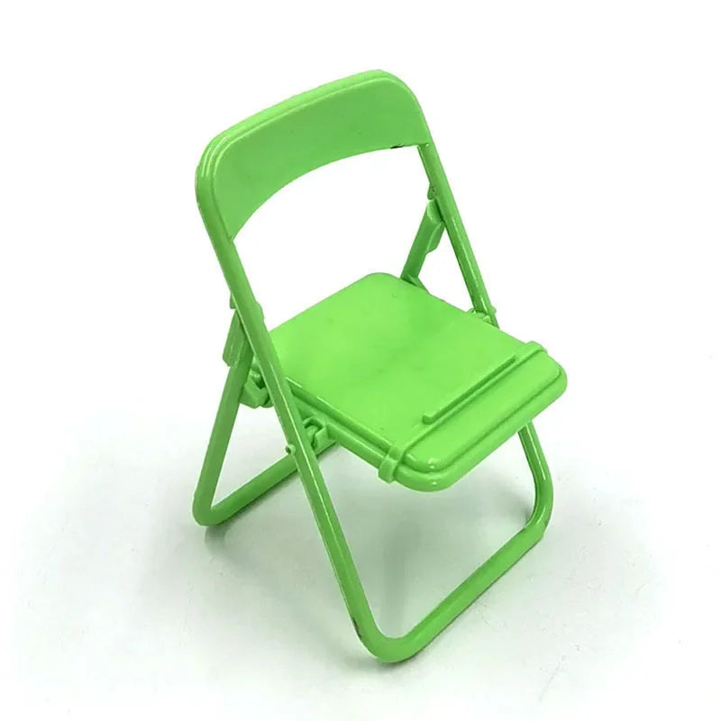 1Pc Portable Replicate Chair Cellphone Holder Desktop  Mobile Phone Stand Support Holder Chair Style Cellphone Stand