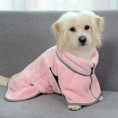 Quick-Drying Pet Absorbent Towel Dog Bathrobe Pet Dog Bath Towel for Dogs Cats Microfiber Absorbent Pet Drying Towel Pet Supplies Pet Products