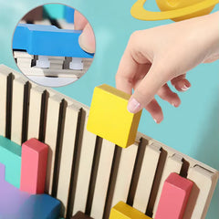 Wooden Tetris Puzzle