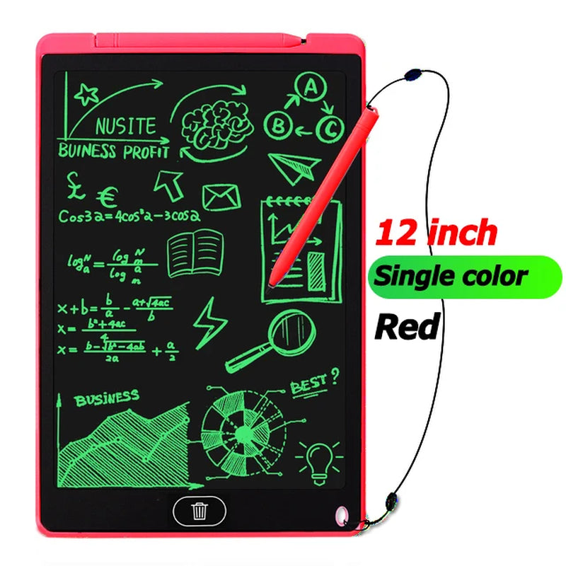 8.5/ 12 Inch Writing Board Drawing Tablet LCD Screen Writing Digital Graphic Tablets Electronic Handwriting Pad Toys Gifts Child