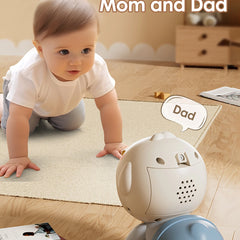 1 Crawling Doll Baby Toy with Music, Aged 0-1, Learning Crawling Guidance and Head up Training