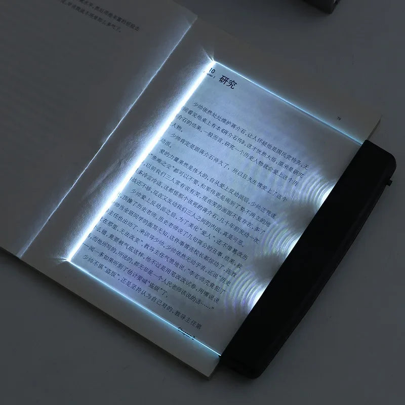 Student Night Reading Lamp Flat Plate Car Travel Panel LED Led Flat Night Vision Reading Light Tablet Book Light Eye Protection
