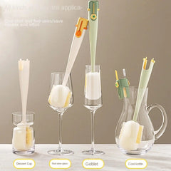 New 5-In-1 Cup Washing Household Multi-Function Cup Brush Water Cup Insulation Cup Brush Bottle Cleaning Sponge Brush