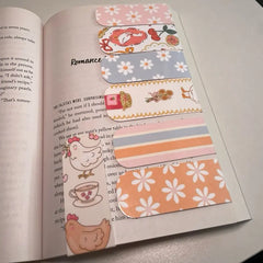 The Scribby Squid Magnetic Bookmarks Cute Designs : Handmade