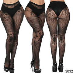 DOIAESKV 3XL plus Fishnet Tights Women Sexy Erotic Lingerie Pantyhose Sex Body Stockings Large Size Tights Sexy Women Pantyhose