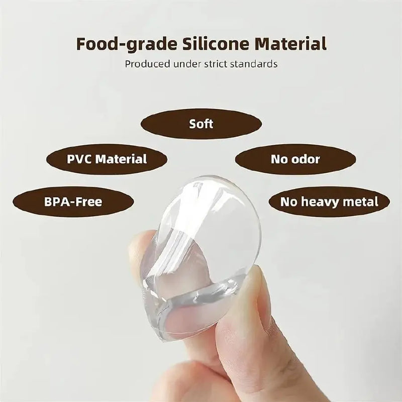 5Pcs Baby Toddlers Protection Corner Guards, Clear Anti-Collision Corner Protectors, Safety Pads for Tables Cribs Fireplaces, Childproofing