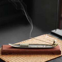 Metal Incense Stick Holder Aromatherapy Burner Home Interior Decoration